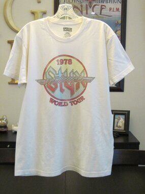 American Classics Styx World Tour T-Shirt, Size Large